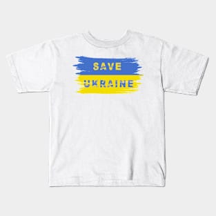 Stand with Ukraine Kids T-Shirt